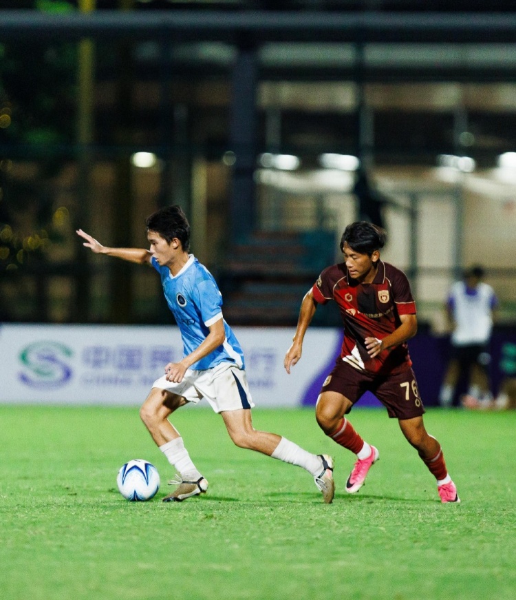 深圳新鹏城U20主场2-1逆转陕西联合U20 冯禹豪程鑫建功